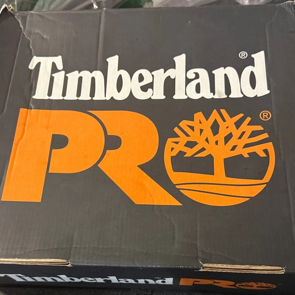 Timberland PRO Black Work Boots size 12W